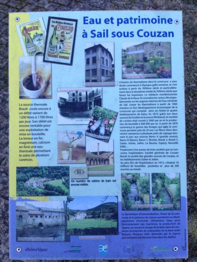 Hote Du Couzan Sail-sous-Couzan Eksteriør bilde